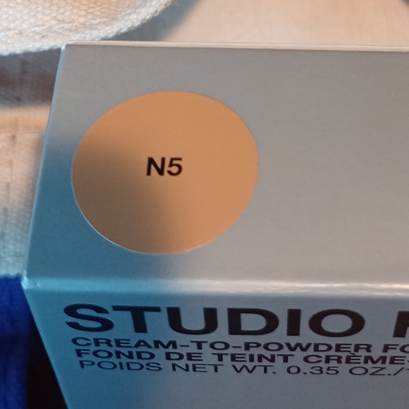 2x40 New MAC Studio Fix Tech Cream-To-Powder Foundation N5 Full Size - Picture 2 of 4